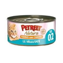 Pet Nat Le Vellutate Tonno Con Carote 70Gr