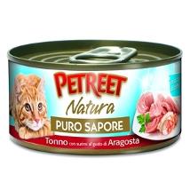 Pet Nat Tonno Con Surimi Al Gusto Di Aragosta Puro Sapore 70Gr 5+1 Multipack