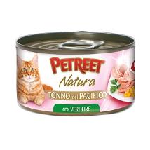 Pet Nat Tonno Del Pacifico+Verdure 70Gr Minsan 970230759