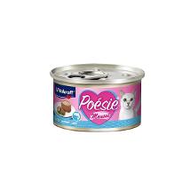 Poesie Mousse Salmone 85Gr Mousse In Lattina Gatto
