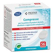 PROFAR COMPRESSE PULIZIA 56PZ