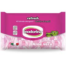 Salviette Inodorina Aloe Vera 40Pz Minsan 924548504