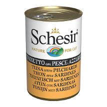 Schesir Cat 140Gr Tonnetto Pesce Azzurro 2737 Minsan 971080407