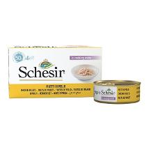 Schesir Cat 6X50Gr Pollo Filetti Al Naturale - In Acqua Di Cottura 112 Minsan 971079049