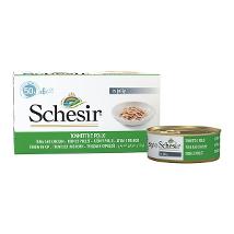 Schesir Cat 6X50Gr Tonnetto Pollo Filetti - In Gelatina 127 Minsan 971080179