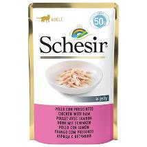 Schesir Cat Bs 50Gr  Pollo Prosciutto  In Gelatina 3207 Minsan 971079239