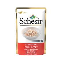 Schesir Cat Bs 85Gr Pollo E Spigola - In Gelatina 01070106 New