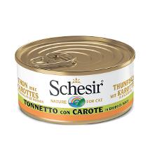Schesir Cat In Brodo Tonnetto Carote 70Gr - Fascia Verde 7529 Minsan 971080128