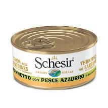 Schesir Cat In Brodo Tonnetto Pesce Azzurro 70Gr - Fascia Verde 7523 Minsan 971080419