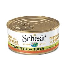 Schesir Cat In Brodo Tonnetto Zucca 70Gr - Fascia Verde 7530 Minsan 971080611