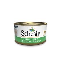 Schesir Cat In Gelatina Pollo Filetti 85Gr - Fascia Verde 7160 Minsan 971079037