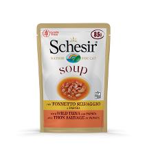 Schesir Cat Tonnetto Selvaggio E Papaya Soup 85Gr 675