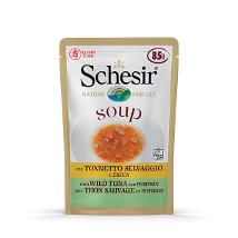 Schesir Cat Tonnetto Selvaggio E Zucca Soup 85Gr 674