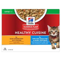 Science Plan Healthy Cuisine Cat Kitten con Pollo e Pesce Oceanico