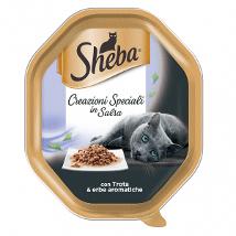 Sheba Flexi Creazioni Speciali In Salsa Con Trota Verdure 85Gr 364056 New