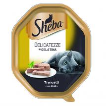 Sheba Flexi Delicatezze In Gelatina C/Pollo Gr85 New 372823