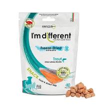 Snack Liofilizzato a Base di Carne Cruda di Trota