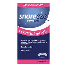 SNOREEZE CEROTTO NAS GR 10PZ