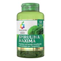 SPIRULINA MAXIMA 120CPR COLOUR