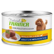 TRAINER NATURAL PER CANI MINI SMALL E TOY ADULT CON POLLO E RISO LATTINA 150 G