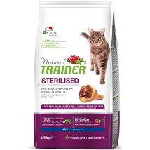 TRAINER NATURAL PER GATTI ADULT STERILISED CON PROSCIUTTO CRUDO BUSTA 300 G