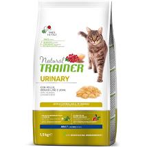 TRAINER NATURAL PER GATTI ADULT URINARY CON POLLO SACCO 1,5 KG NOVITA' MIRTILLO