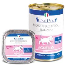 UNIPRO PER CANI PUPPY CON AGNELLO UNICAMENTE VASCHETTA 150 G