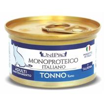 UNIPRO PER GATTI ADULT CON TONNO UNICAMENTE BARATTOLO 85 G