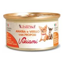 UNIPRO VIZIAMI PER CANI CON ANATRA VITELLO E PROPOLI BARATTOLO 85 G