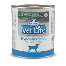 Vet Life Dog Hypoall Fish&Potato Um 300Gr New Natural Minsan 971341678