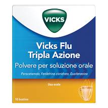 VICKS FLU TRIPLA A*OS 10BUST