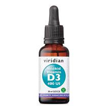 VIRIDIAN VITAMIN D3 400IU GTT