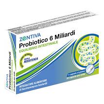 ZENTIVA PROBIOTICO 6MLD 24CPS