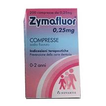 ZYMAFLUOR*200CPR 0,25MG