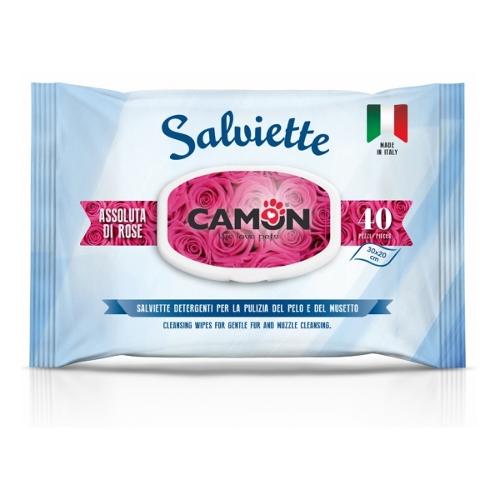 Cam Salviette 40Pz Detergenti Pelo Cani Gatti Assoluta Di Rose La035 -  Alterfarma
